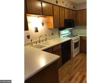 Real Corian counter tops and deep sink.