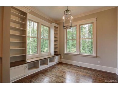 Breakfast Room features hardwood floors, built-in 