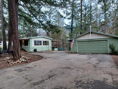 House and garage