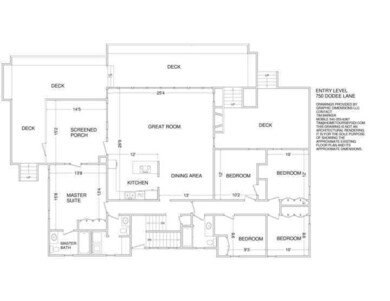 2- Floor plan to entry level