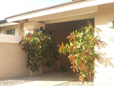 Entry with well manicured  bushes