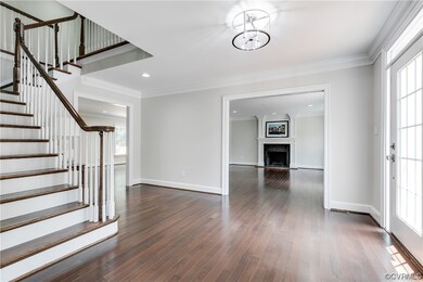 View from opposite side into the living room