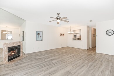 Spacious living room