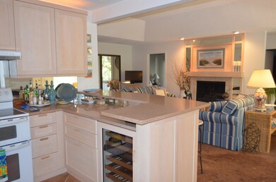 Kitchen open to Living Area