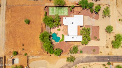 Aerial View 1.17 Acre Lot!