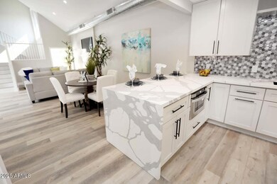 Dining Area Connected Kitchen