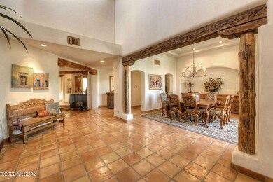 Foyer Open to Dining Room