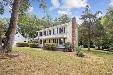 Beautiful colonial with full front porch and a lar