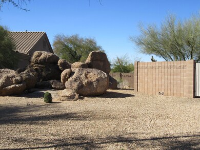 NATURAL BOULDERS LEFT UNTOUCHED