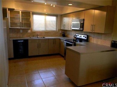 A brand new modern kitchen was recently installed 