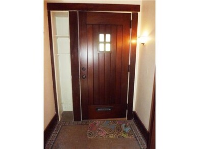 Exterior Front. Enter into the front vestbule with