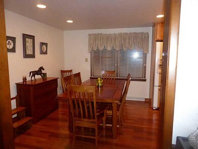 Dining Room. Fantastic hardwood floors, recessed l