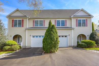 This unusually private duplex was built in 2005 an