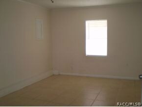 Master bedroom tiled floors