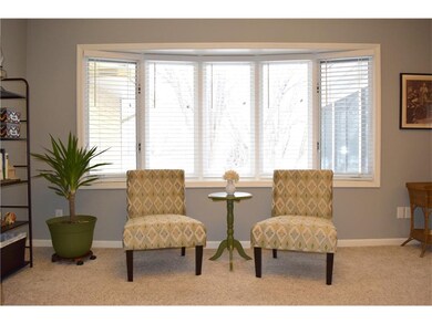 Beautiful Bow Window with new blinds giving you a 