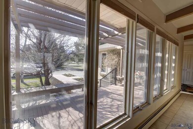 Entry Hall Looking across Front Deck