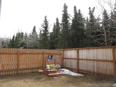 Back Yard backs to Park