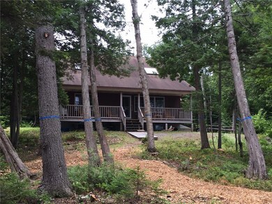 View of home from water