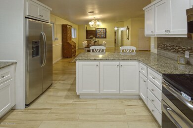view of the dining room area from Kitche
