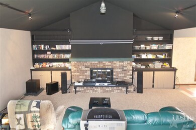 Professional-style home theater great room.