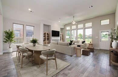 Beautiful open space with floor to ceiling windows