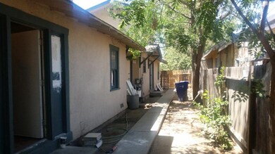 concrete walkways between units