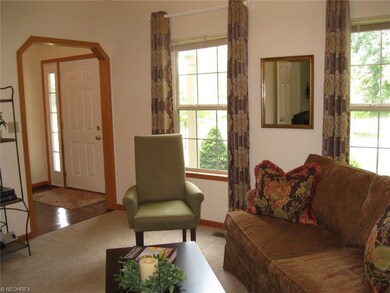 View of living room looking toward foyer.