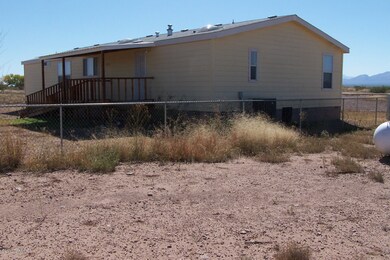North side of house