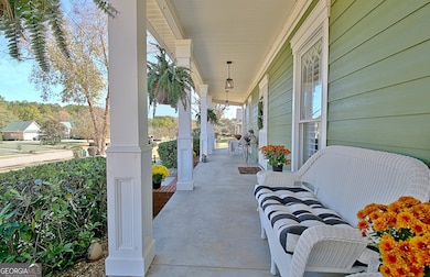 Covered front porch