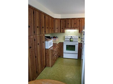 Kitchen. Lower kitchen has lots of cabinet space.