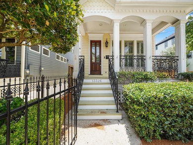 Fully fenced front yard, and large front porch where you can enjoy a morning or evening beverage