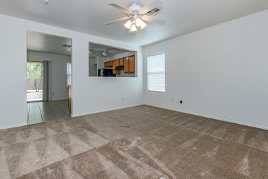 Living Room looking to Kitchen