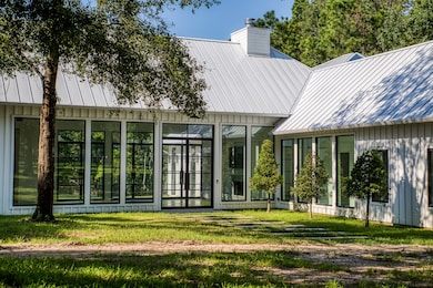 High pitched seamless 40- year metal roof and abun