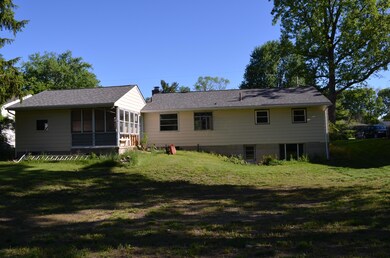 Rear of home