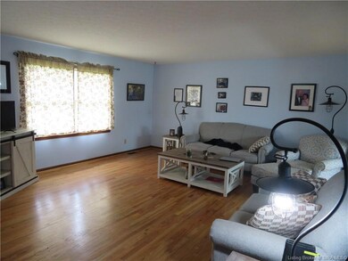 Living Room with Beautiful updated Hardwood floori