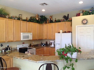 Kitchen Close Up Granite Cabinets