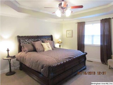 Oversized master bedroom with brand new carpet