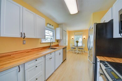 Convenient Galley Style kitchen. New cupboards wit