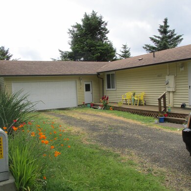 Rear of home