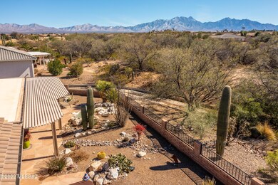 Aerial of Back Yard and Wash
