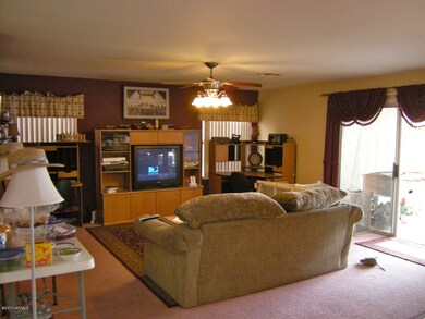 Kitchen overlooks the family room