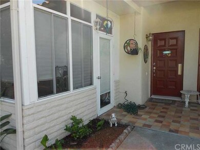 Tiled front entry