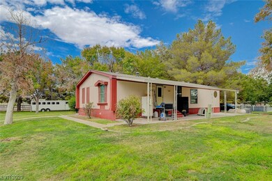 One of two mobile homes situated on the ranch! Thi