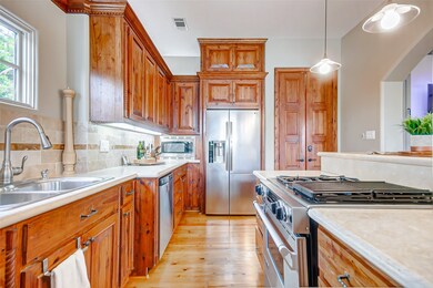 Spacious kitchen with plenty of natural lighting