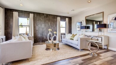 Photo is of a former model home.  Actual home is u