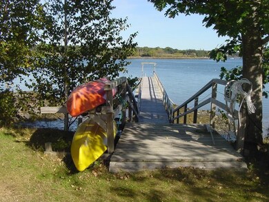 The association dock area provides...