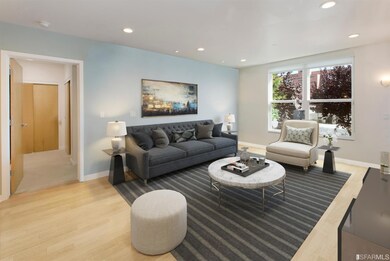 Photos of living room and bedrooms are virtual sta