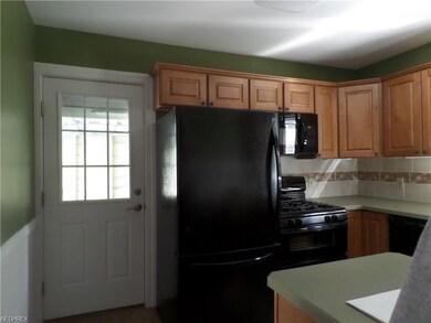 Updated Kitchen with black appliances