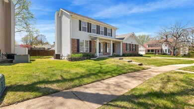 This home has attractive curb appeal & a desirable