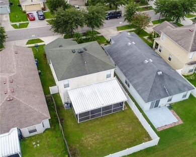 Back yard air view